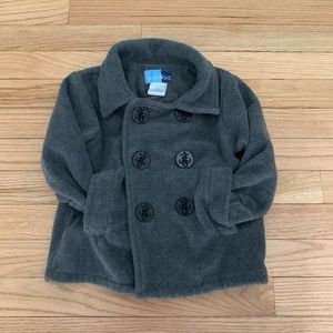 3t fleece pea coat